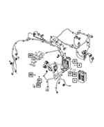 68200309AA - Electrical: Power Distribution Unit Cover for Mopar Image