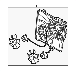 253803E600 - : Fan Assembly for Kia: Sorento Image