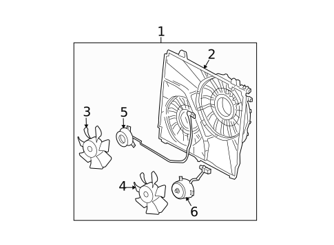 Cooling Fan for 2004 Kia Sorento #0