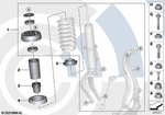 31336771892 - : Additional Shock Absorber, Front for BMW Image