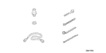 90401PR4000 - Accessory Components: WASHER, SEALING (28MM) for Honda Image image