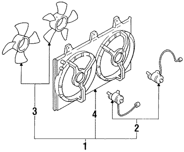 2148157E00 - : Fan Assembly for Nissan Image