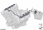 12517608387 - Engine Electrical System: Cable Harness Injection Valve/Ignition for BMW Image