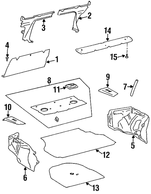 6434916050B0 - : Side Cover for Toyota Image