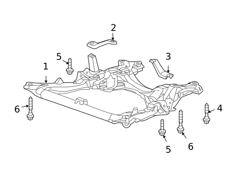 Suspension Mounting for 2008 Acura RDX #0