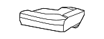 1T3885375C - Body: Seat Cushion Pad for Volkswagen Image