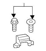 3G0857689 - Body: Side Camera Bracket for Volkswagen Image