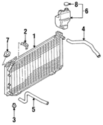 2171082M11 - : Reserve Tank for Nissan Image