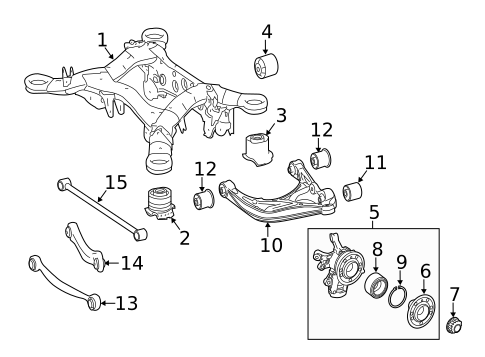 Rear Suspension for 2024 Mercedes-Benz Sprinter 2500 #2