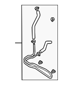 497905Z000 - Steering: Power Steering Cooler Tube for Nissan Image