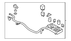 82241SG071 - : Fuse Box Main for Subaru: Forester Image