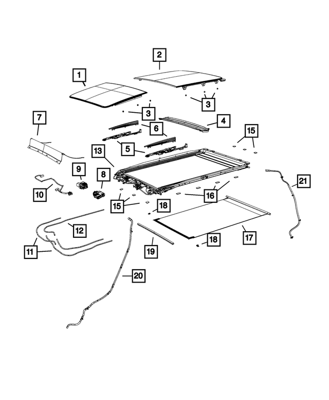 « 6509826AA – Body Sheet Metal Except Doors : Tapotement Vis Et Rondelle pour Mopar Image »