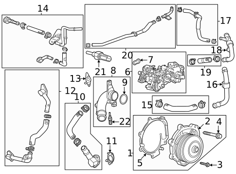 Water Pump for 2025 Chevrolet Suburban #0