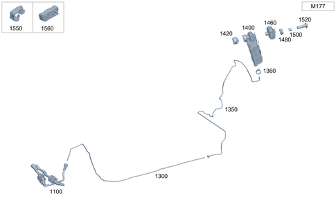 Evaporative Emission Control System for 2018 Mercedes-Benz C63 AMG #0