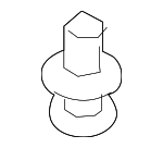 1420608250B - Body: Lower Shield Clip for Hyundai Image