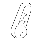 MR595754XA - Body: Lever for Mitsubishi: Endeavor Image