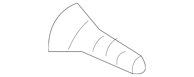 Lower Molding Screw - Porsche (N-906-448-05)
