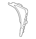 95553145701 - : Frame Cover for Porsche: Cayenne Image