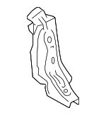 41117185250 - Body: Rail Support for BMW: 1 Series M, 128i, 135i, 135is, 325i, 325xi, 328i, 328i xDrive, 328xi, 330i, 330xi, 335d, 335i, 335i xDrive, 335is, 335xi, M3, X1 Image