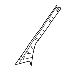 4516901025C24A - : Windshield Pillar Trim for Smart Image