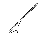 4516900454C24A - Body: Windshield Pillar Trim for Smart Image