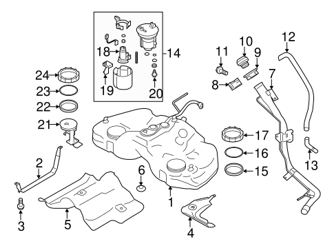 ◯◯様  確認用  BRZ Fuel System Components for 2014 Subaru BRZ | OEM Parts Online