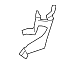 7255147010B1 - Body: Hinge Cover for Toyota: Prius V Image