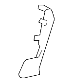 7148647010C0 - Body: Hinge Cover for Toyota: Prius V Image