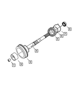 5003232AA - Automatic Transmission 4 Speed: Output Shaft for Mopar Image