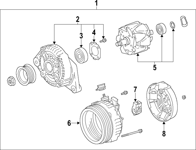 273100H060 - Electrical: Frame for Toyota Image