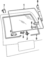 E2DZ7442006C - : Movable Glass for Ford: LTD | Mercury: Marquis Image