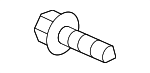 90142S04000 - Body: Applique Screw for Honda: Accord, Accord Crosstour, Civic, CR-V, CR-Z, Crosstour, Fit, HR-V, Insight, Pilot Image