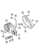 5103261AB - Transfer Case Model 144 [DH7]: Transfer Front Case for Mopar Image