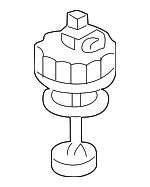 1H1611349D - Body: Cap for Volkswagen: Golf, Jetta Image