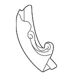 1J1612163 - Body: Heat Shield for Volkswagen: Beetle, Golf, Jetta Image