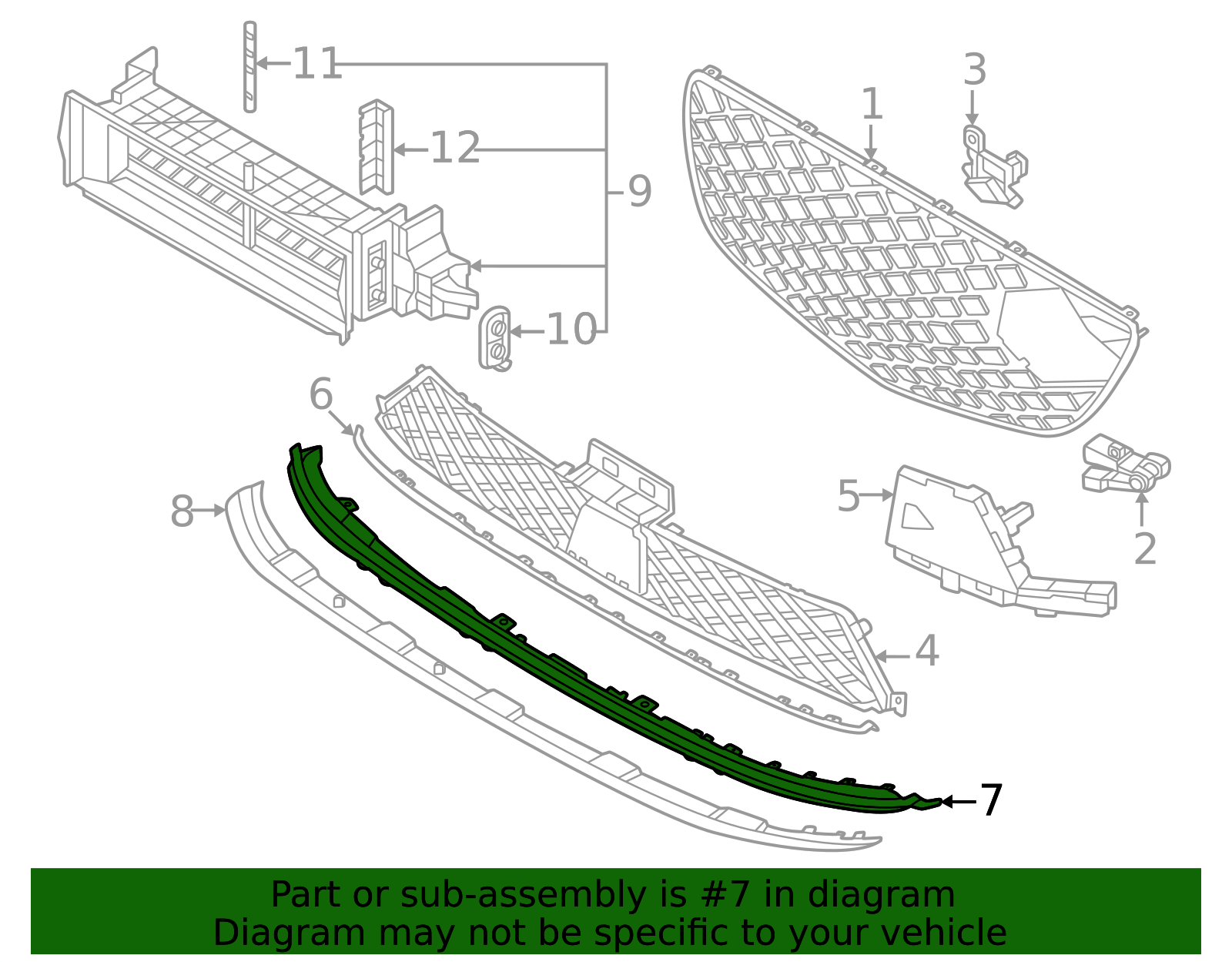 86532-DS000 - High-Quality Lower Support for 2023-2025 Genesis ...