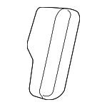 6L2Z7861348HAB - Body: Outer Cover for Ford: Explorer | Mercury: Mountaineer Image