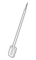 6L2Z7862418CAC - Body: Release Handle for Ford: Explorer | Mercury: Mountaineer Image