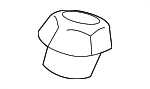 8639606030 - Electrical: Antenna Mast Nut for Toyota: Solara Image