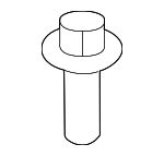 304017006020 - Cooling System: Reservoir Tank Bolt for MB Vans Image