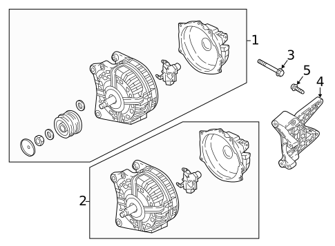 Alternator for 2025 Audi S5 Sportback #0
