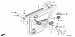 90132SS0000 - Interior/Bumper: SCREW, TAPPING (4X10) (PO) for Acura Image