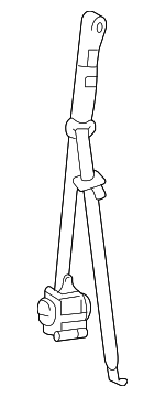 732100C060B1 - Electrical: Retractor Assembly for Toyota: Tundra Image