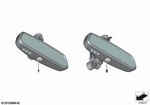 51169224345 - Retrofitting / Conversion / Accessories: Rearview Mirror Ec/Led/Gto for BMW Image