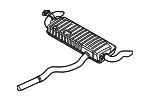 18305A1F8C4 - Exhaust: Muffler &amp; Pipe for BMW Image
