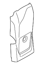 DT1Z61045A54EC - Body: Rear Trim for Ford: Transit Connect Image