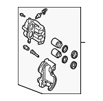 41011EK00A - Brakes: Caliper for Nissan: Frontier, Xterra Image
