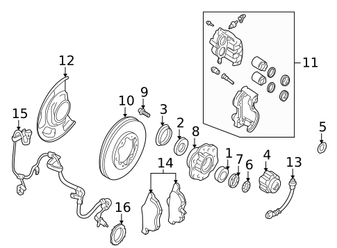 Anti-Lock Brakes for 2004 Nissan Xterra #2