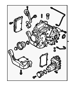 LR101205 - Suspension: Differential Assembly for Land-Rover Image
