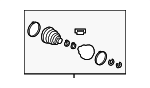 LR058030 - Suspension: Boot Kit for Land-Rover Image
